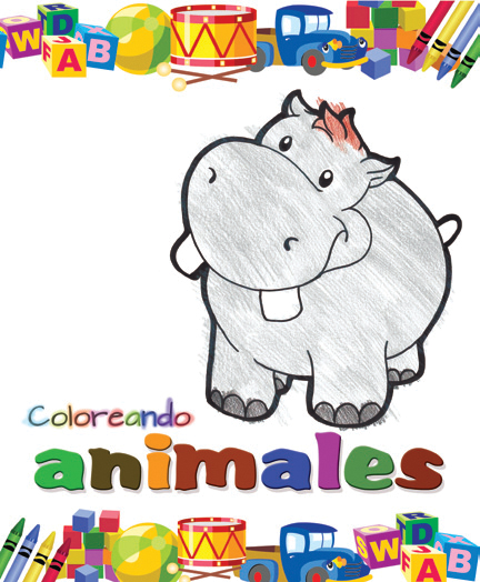 Coloreando animales - Ediciones Maan - Coloreando